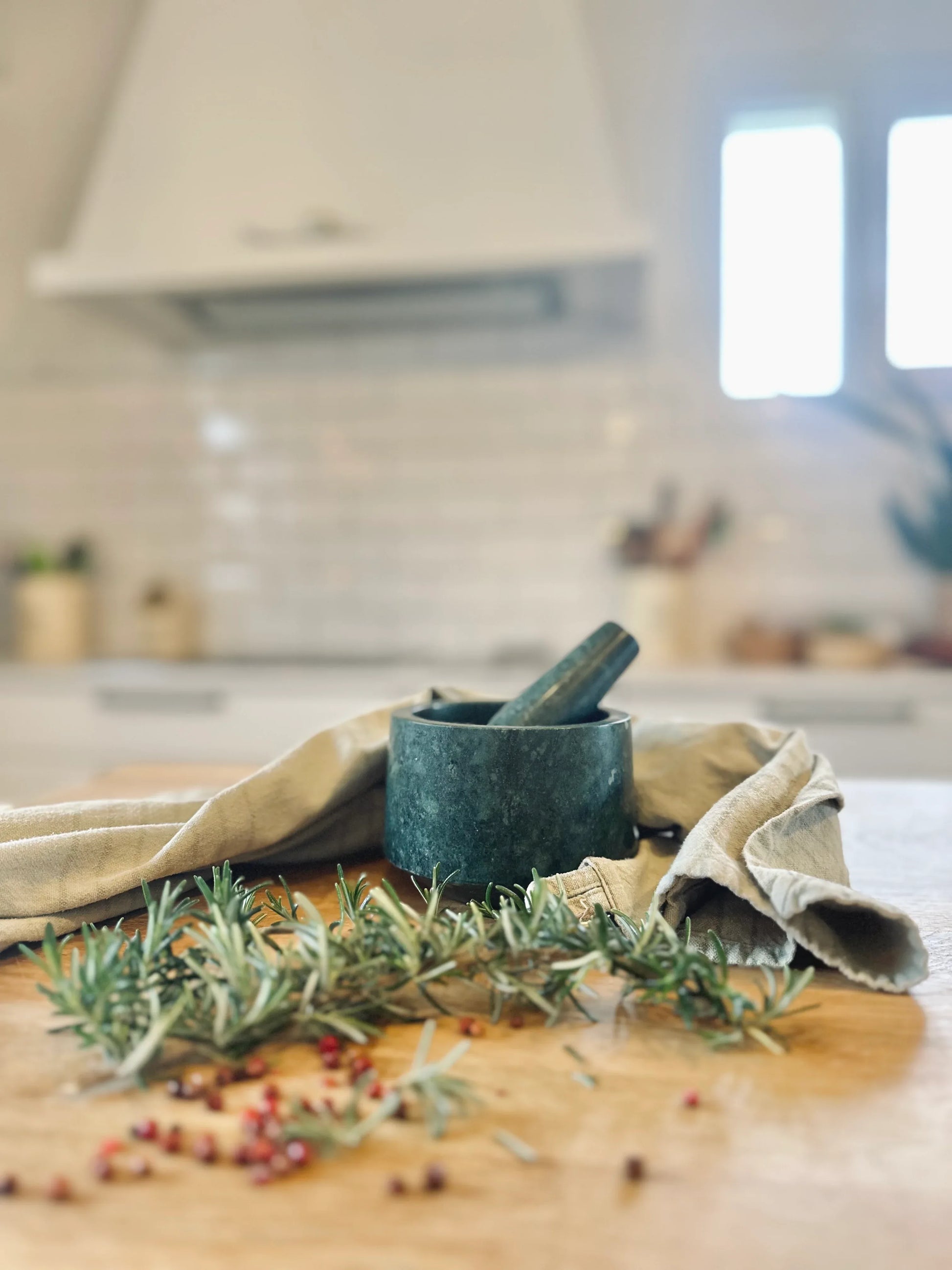 Mortero de marmol canadiense - La Quinta Vidal