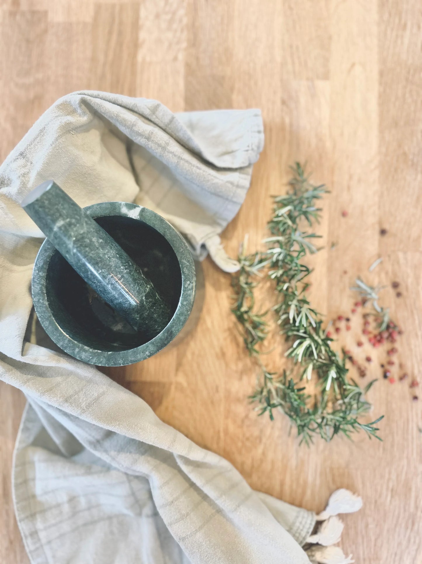 Mortero de marmol canadiense - La Quinta Vidal