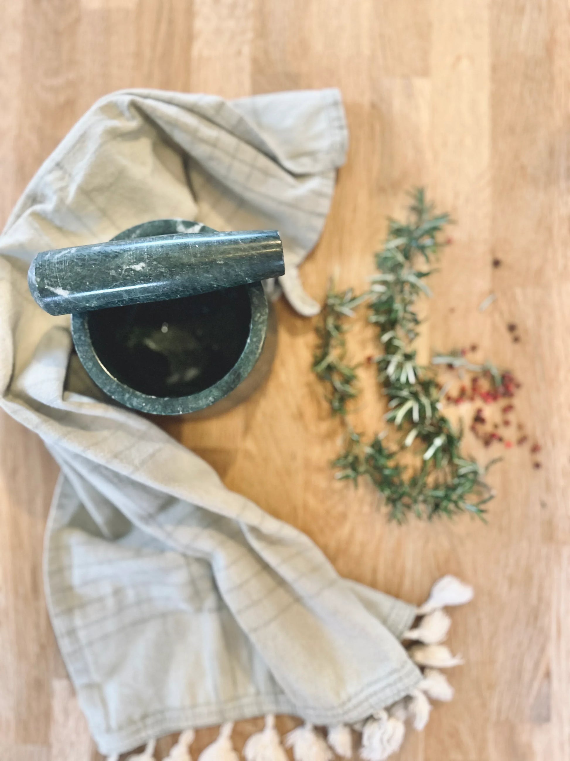 Mortero de marmol canadiense - La Quinta Vidal