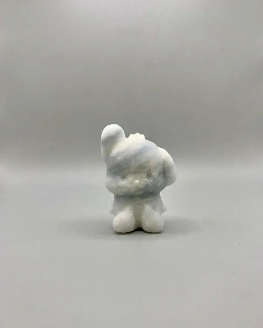 Muñeco de calcedonia azul