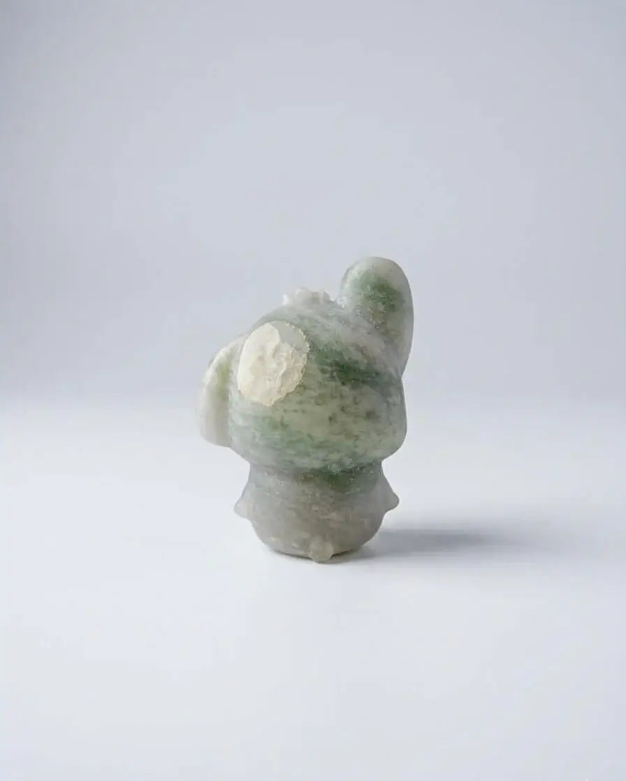 Muñeco de calcedonia azul 