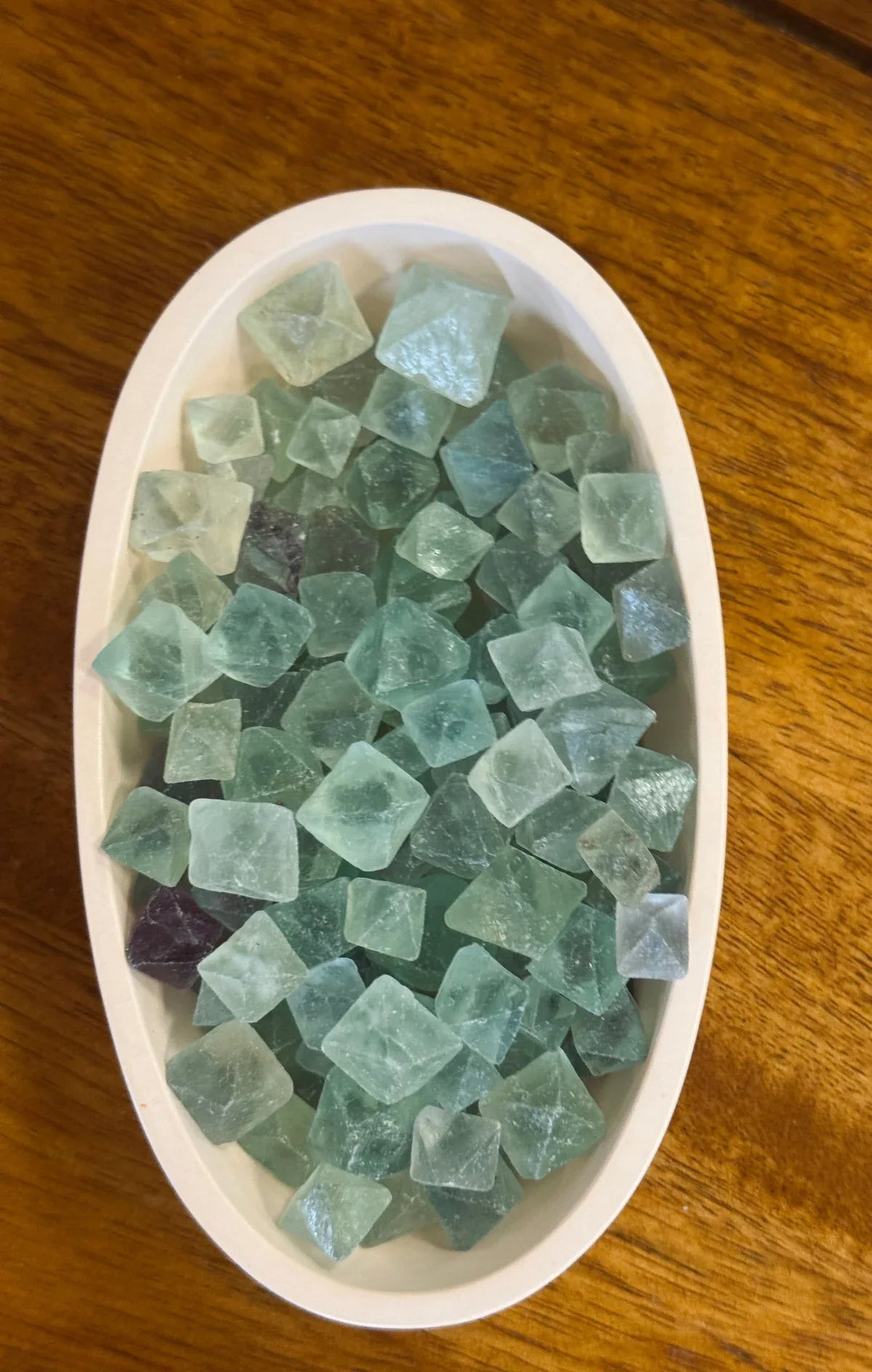 Octógonos de Fluorita Multicolor - La Quinta Vidal