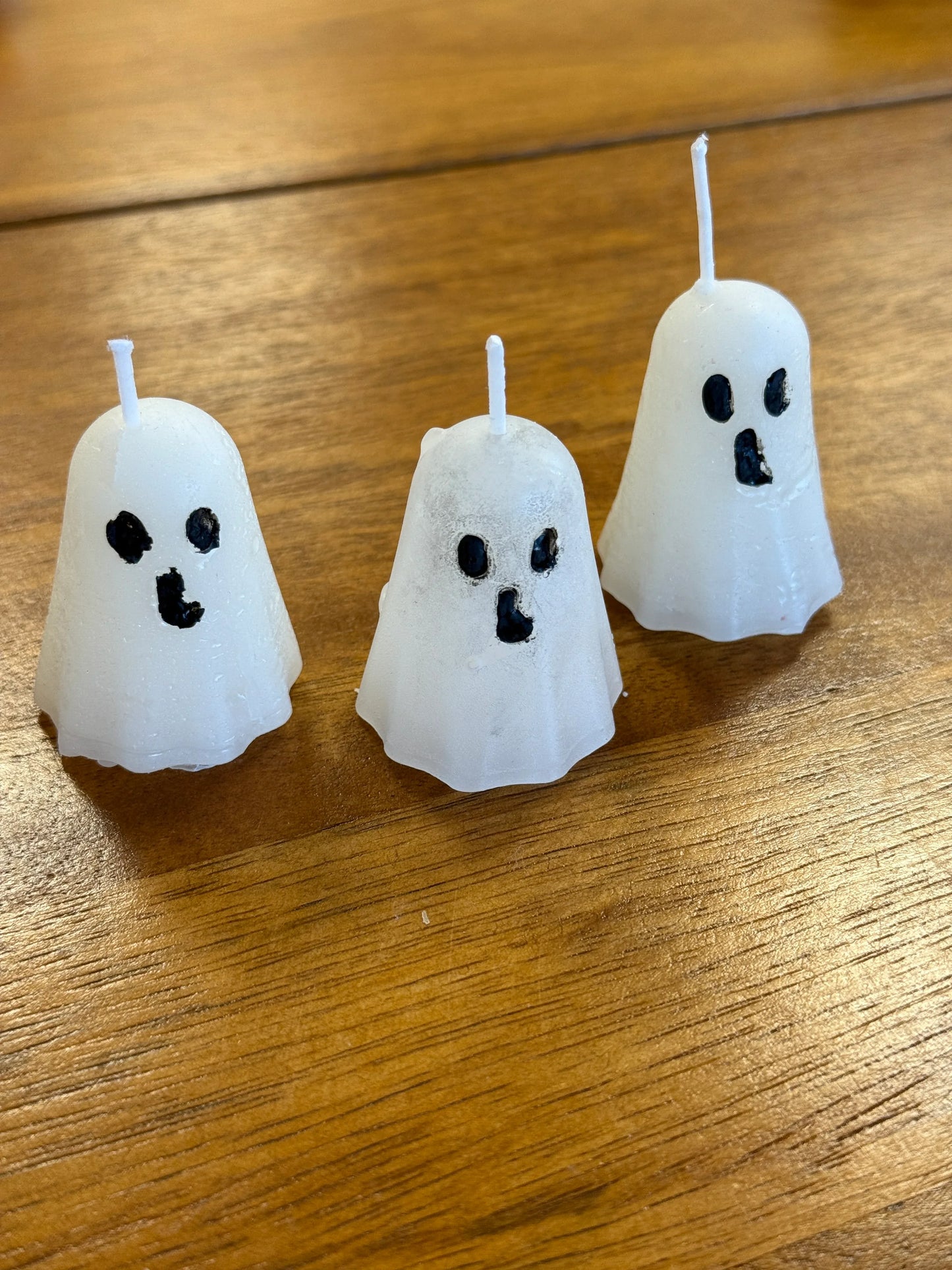 Pack de 3 velas de cera de ghost