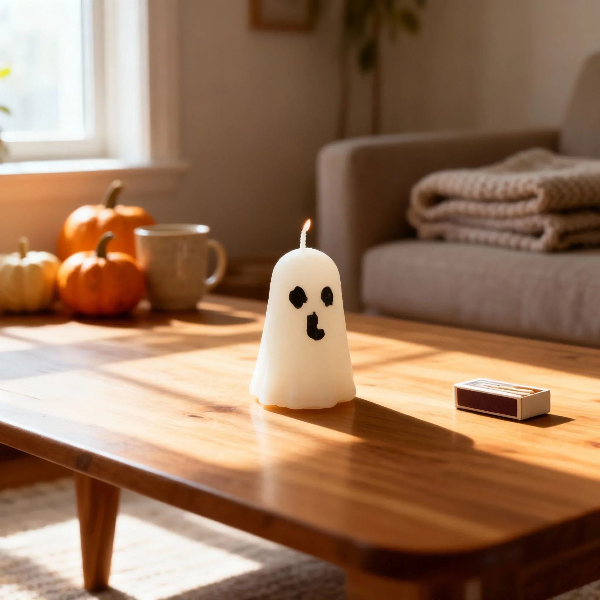 Pack de 3 velas de cera de ghost