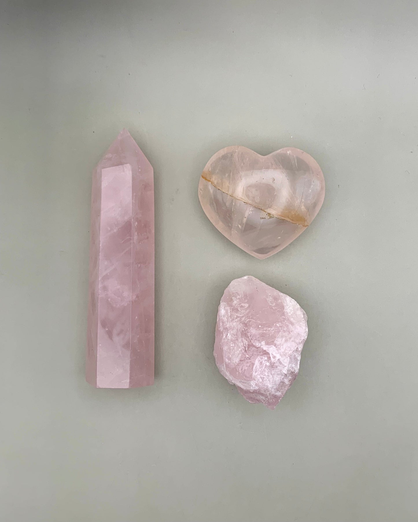 Pack de cuarzo rosa 