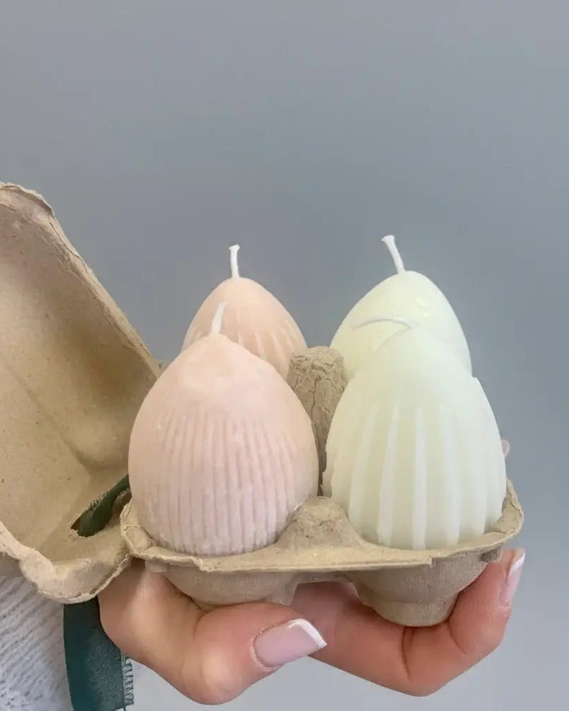 Pack de velas de huevos de pascua