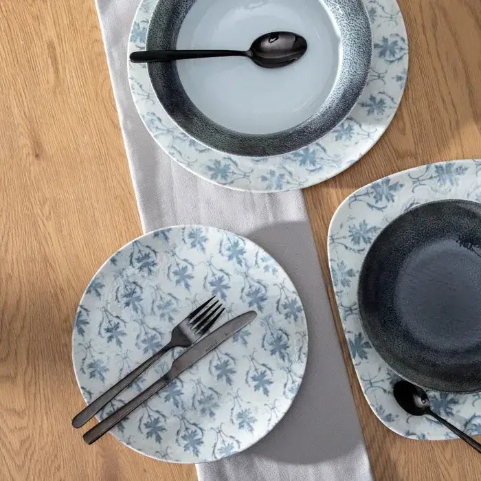 Plato llano azul Vintage - La Quinta Vidal