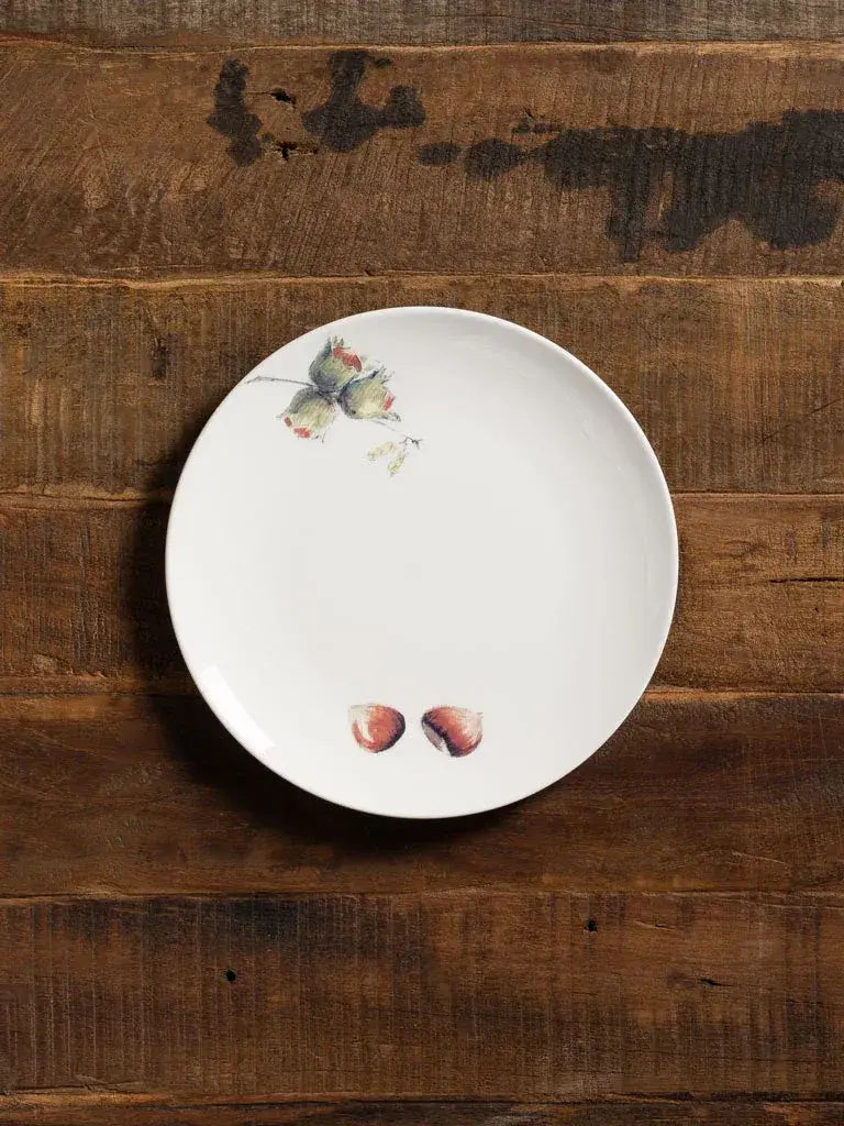 Plato de desayuno o postre otoño en el bosque - La Quinta Vidal