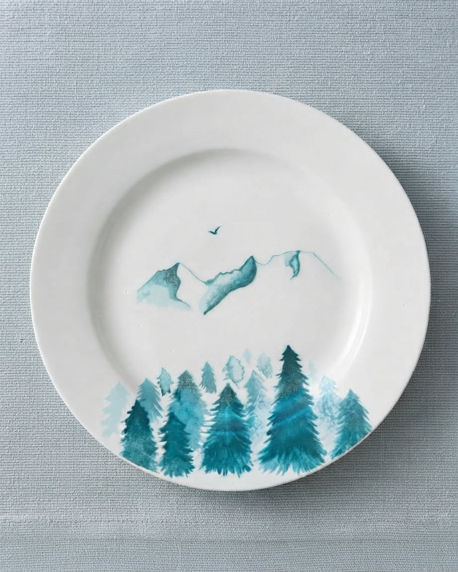 Plato de montañas 