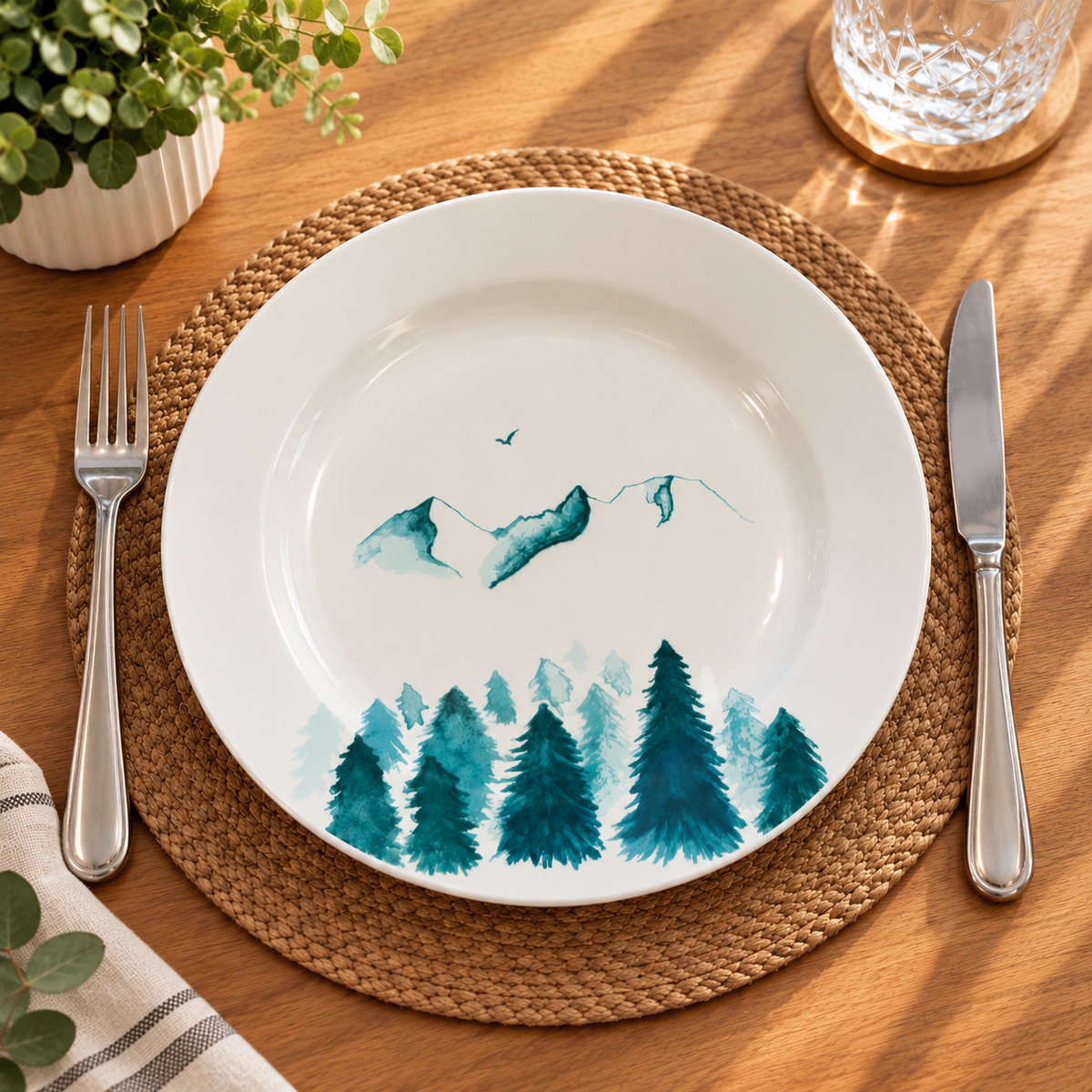 Platos de montañas 
