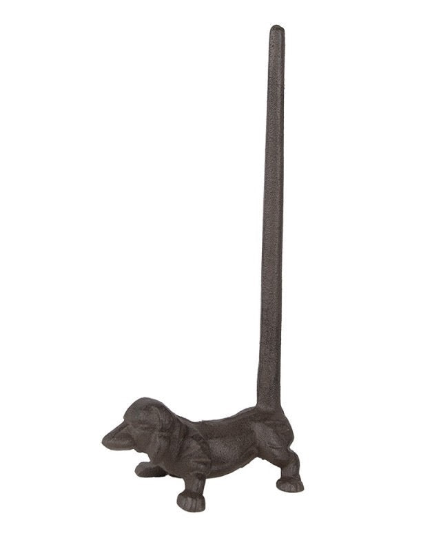 Portarollos de cocina con forma de perro