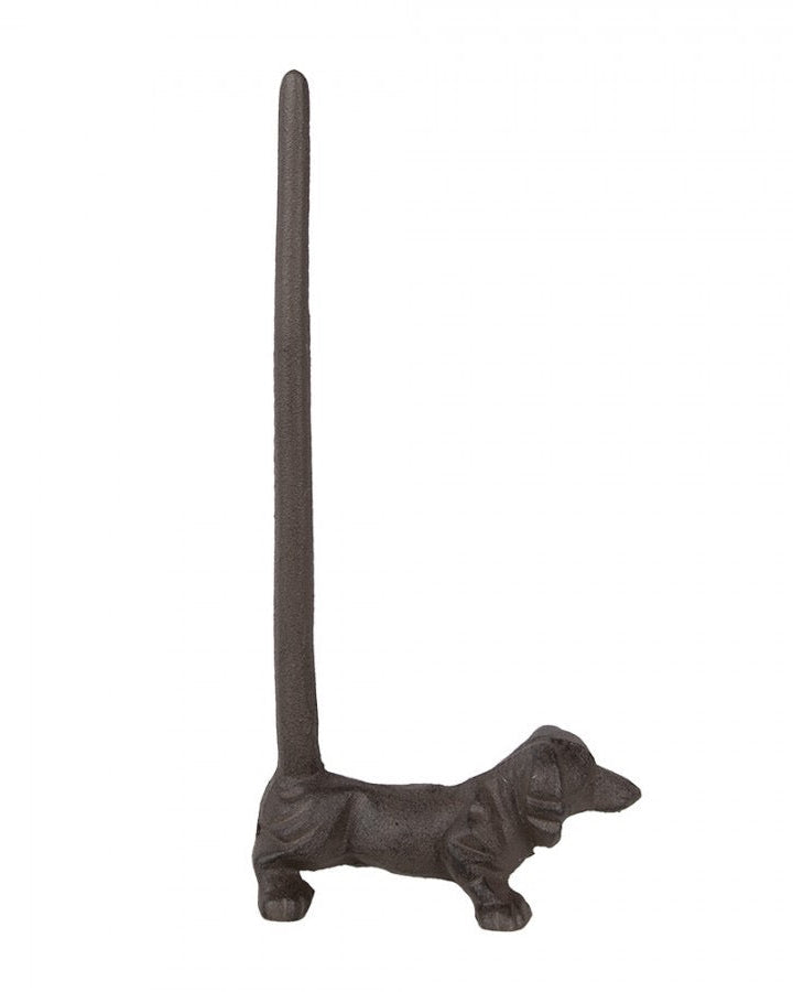 Portarollos de cocina con forma de perro