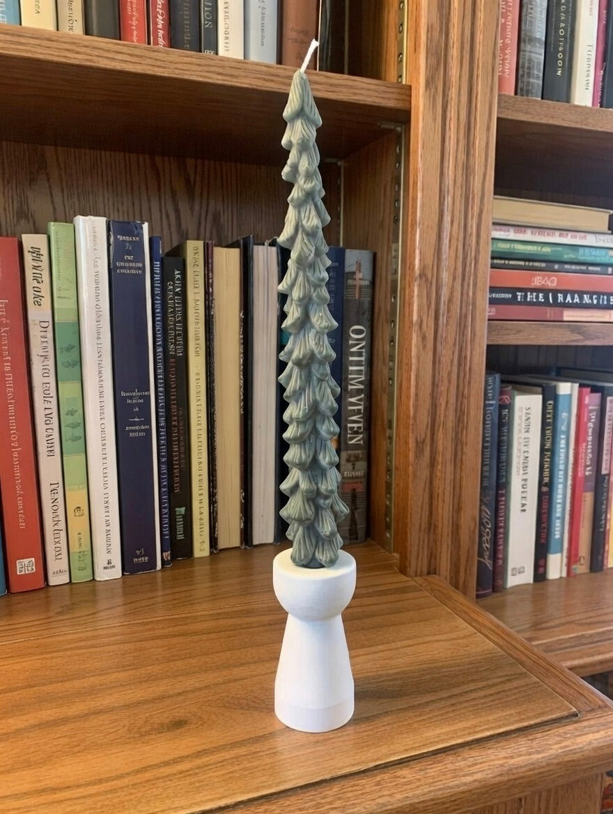 Portavelas de resina ecológico