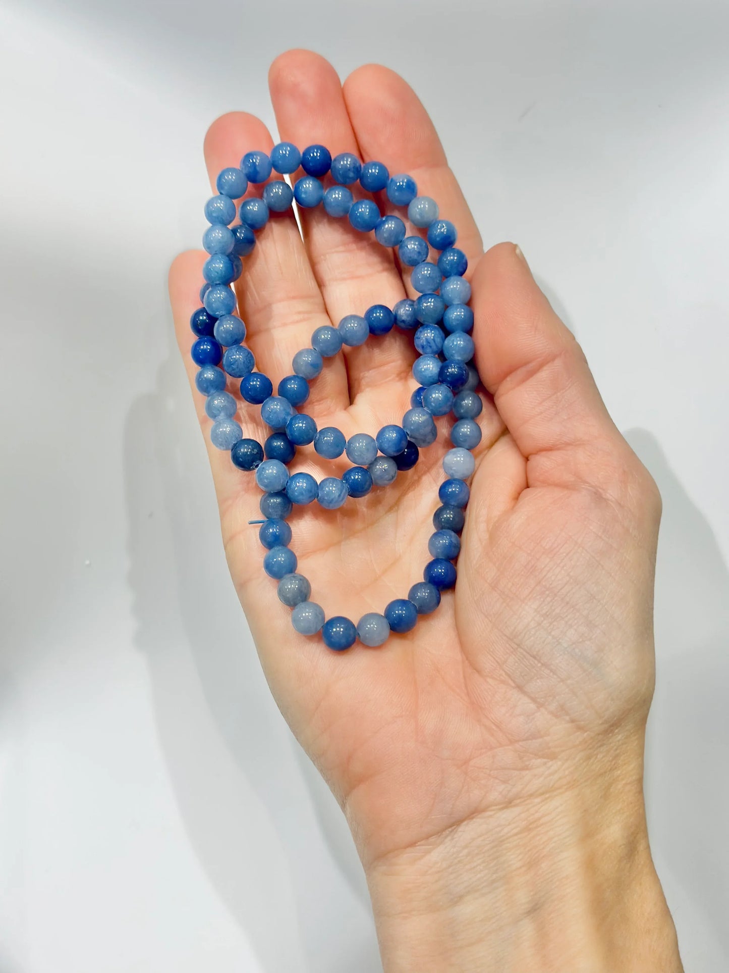 Pulsera de bolas de Aventurina Azul - La Quinta Vidal