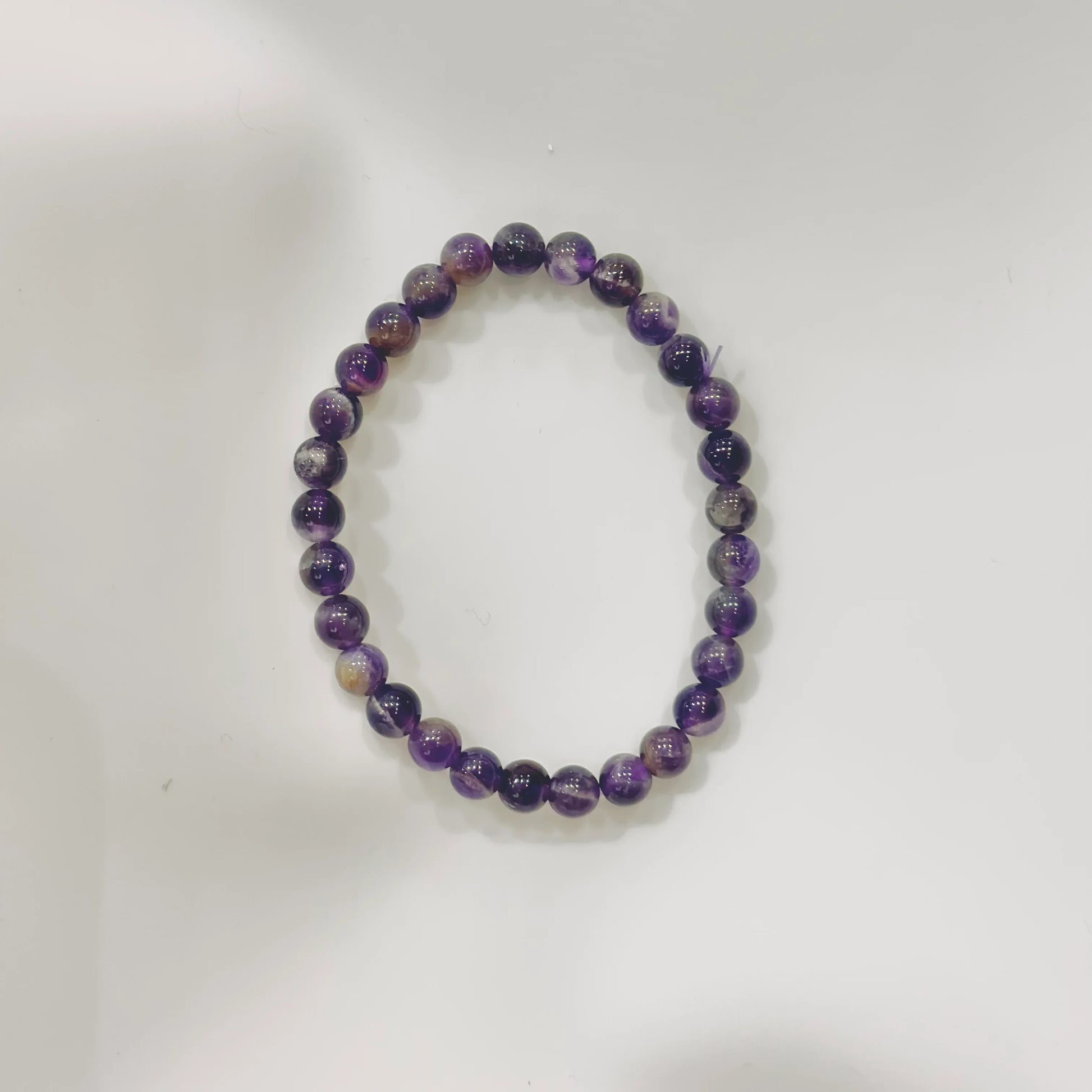 Pulsera de bolas de Amatista - La Quinta Vidal