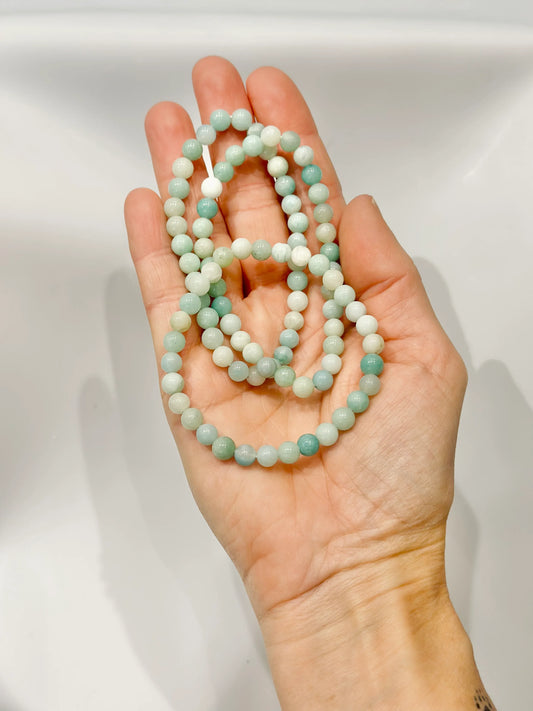 Pulsera de bolas de Amazonita - La Quinta Vidal