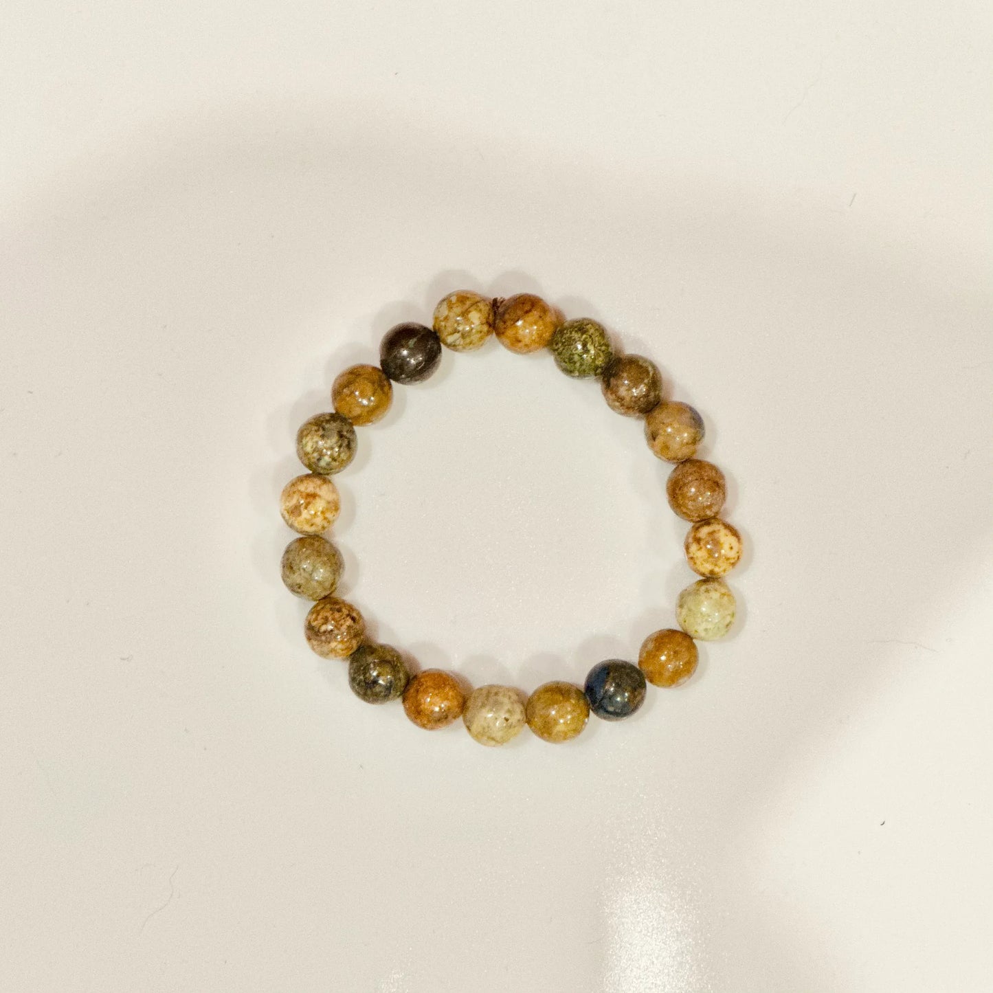 Pulsera de bolas de Crisocola - La Quinta Vidal