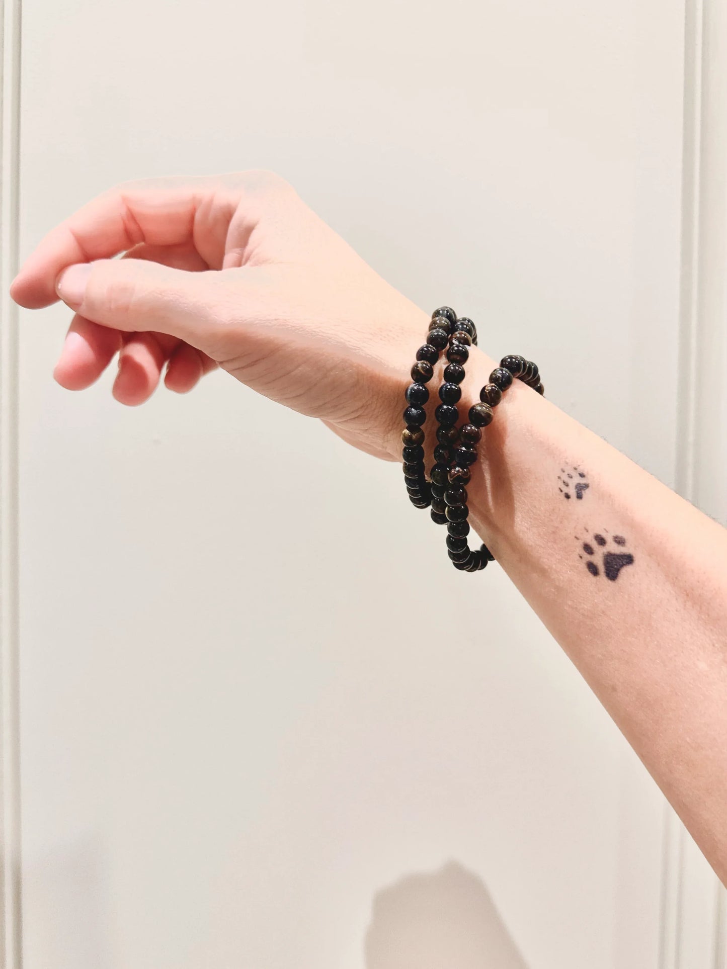 Pulsera de bolas de Ojo de Halcón - La Quinta Vidal