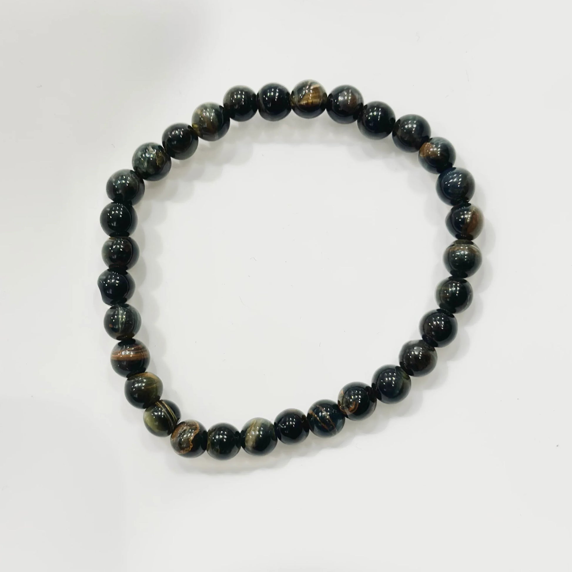 Pulsera de bolas de Ojo de Halcón - La Quinta Vidal