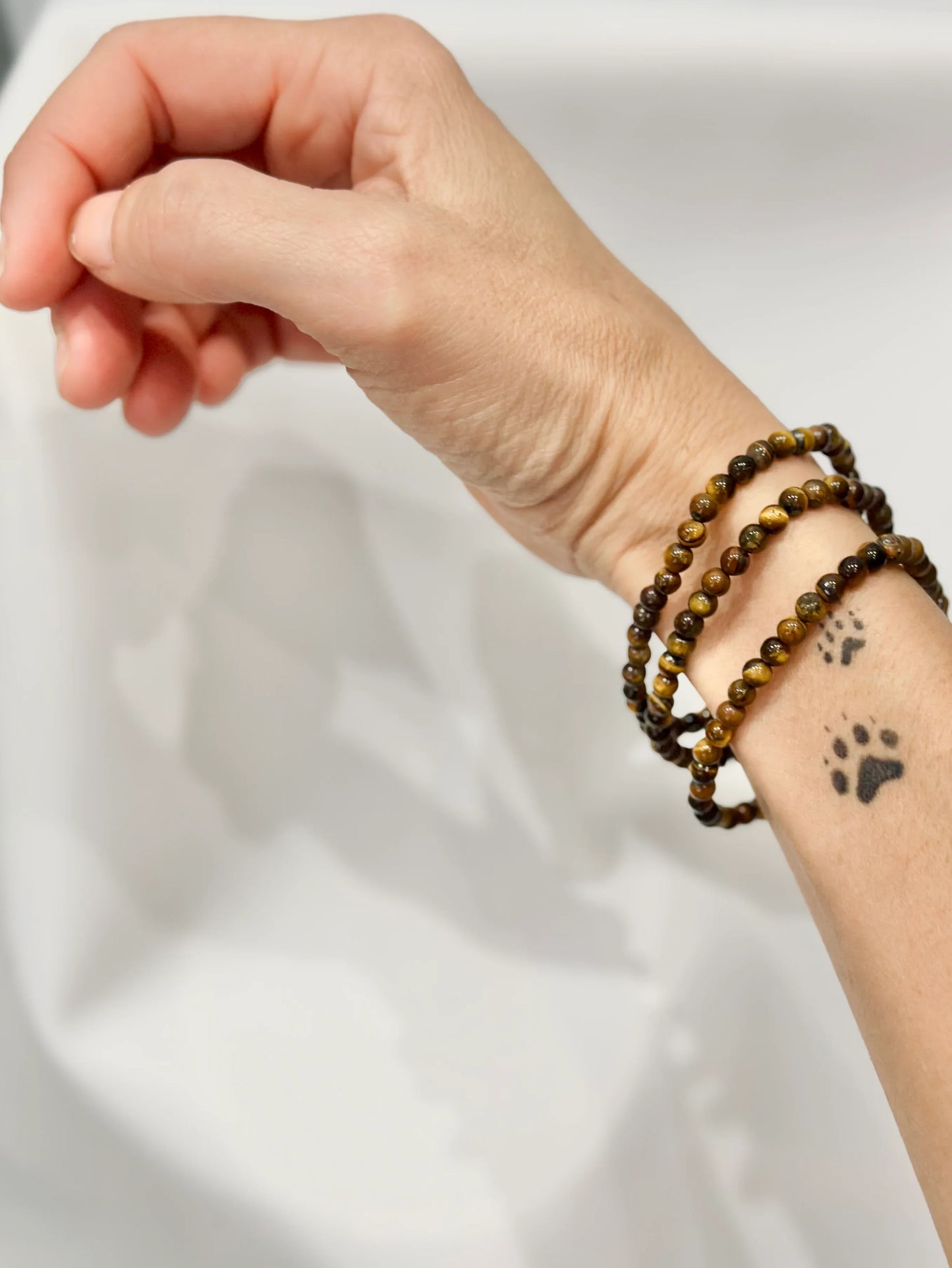 Pulsera de bolas de Ojo de tigre - La Quinta Vidal