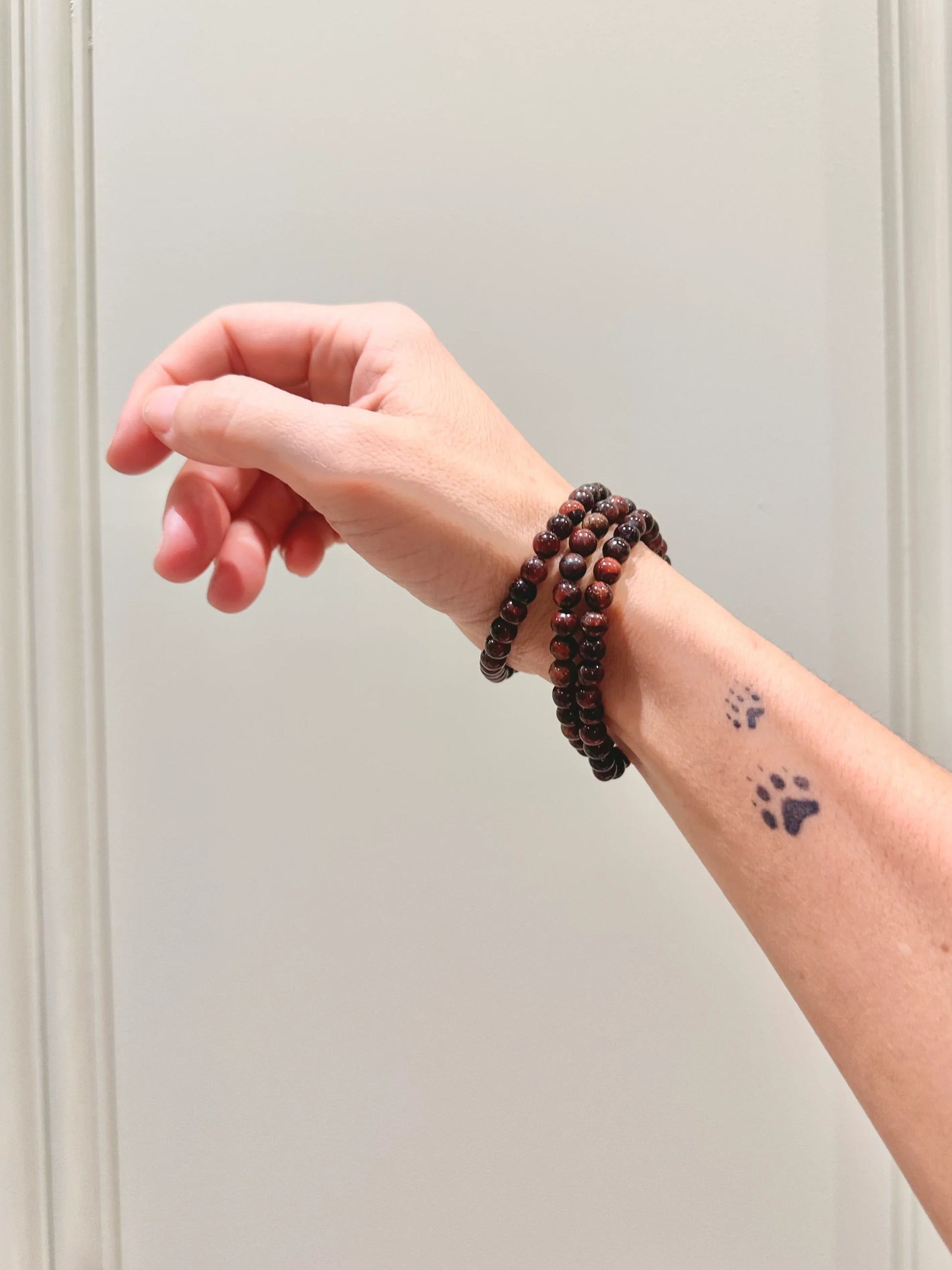 Pulsera de bolas de Ojo de Toro o Buey - La Quinta Vidal