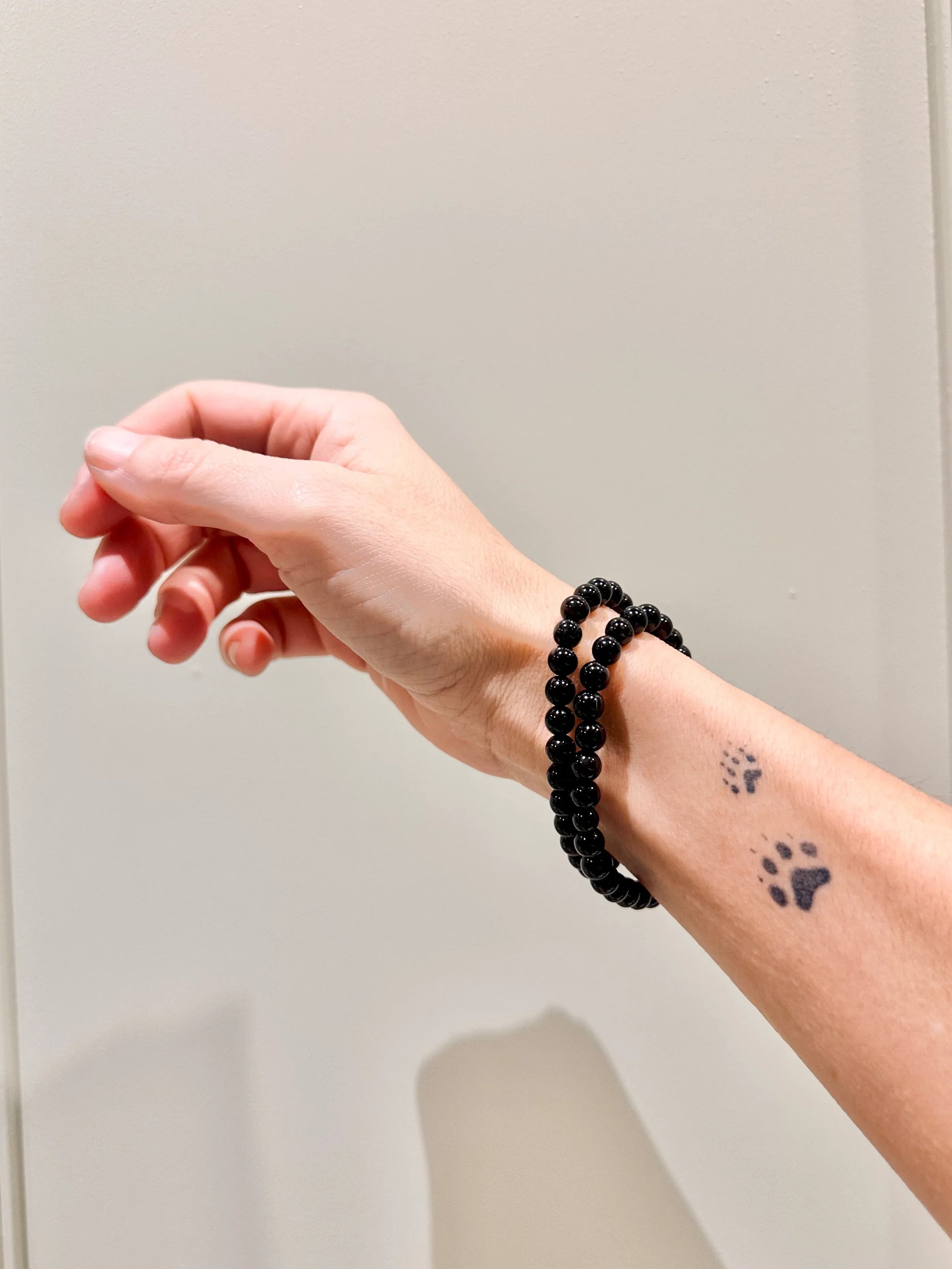 Pulsera de bolas de Ónix - La Quinta Vidal