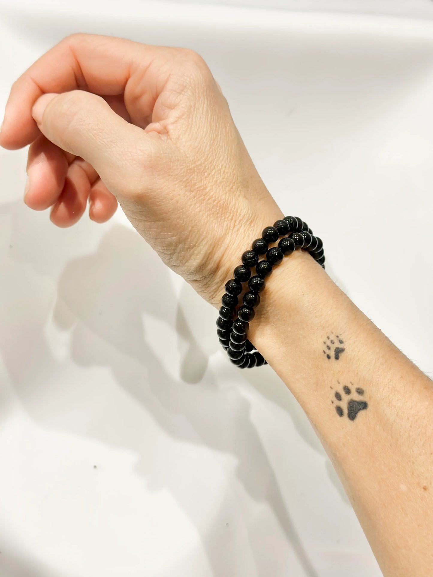 Pulsera de bolas de Ónix - La Quinta Vidal