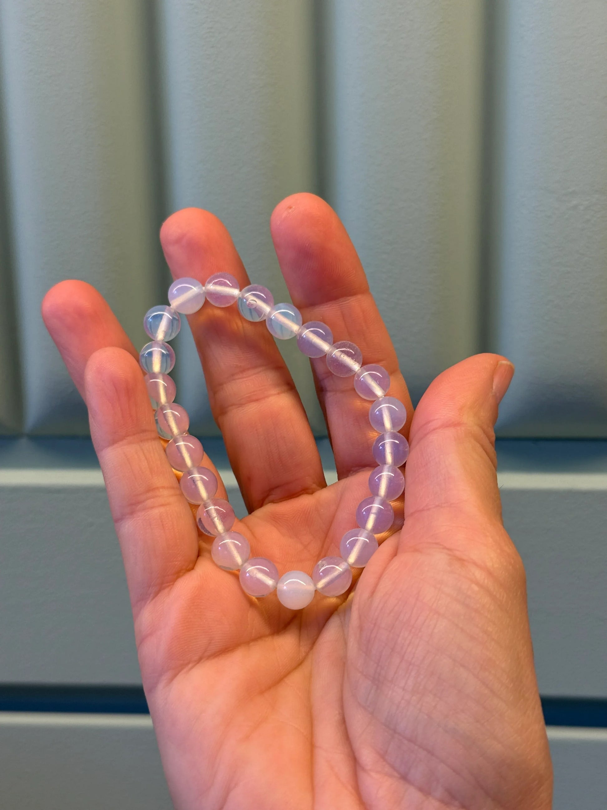 Pulsera de bolas de Opalita - La Quinta Vidal