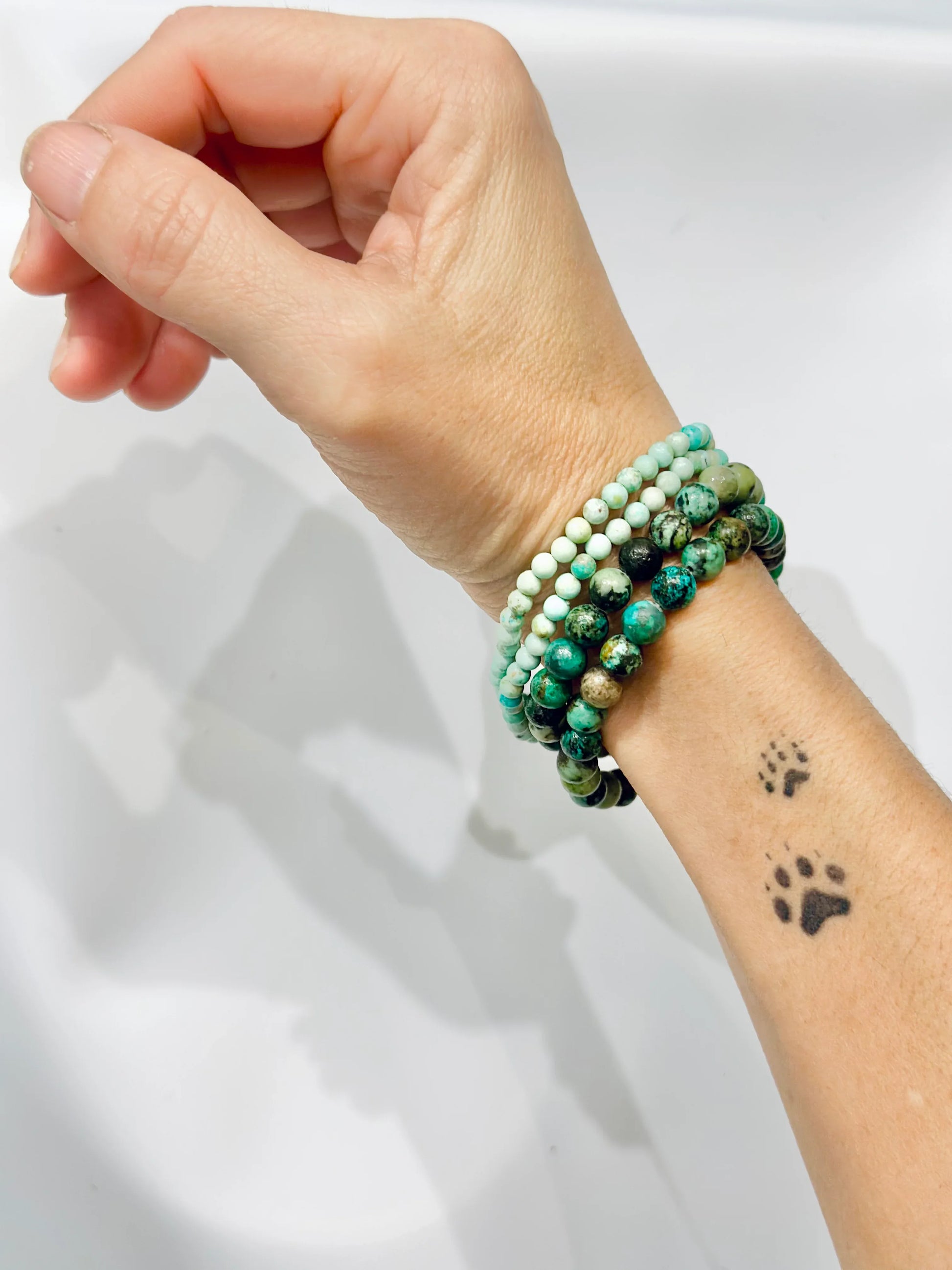 Pulsera de bolas de Turquesa - La Quinta Vidal