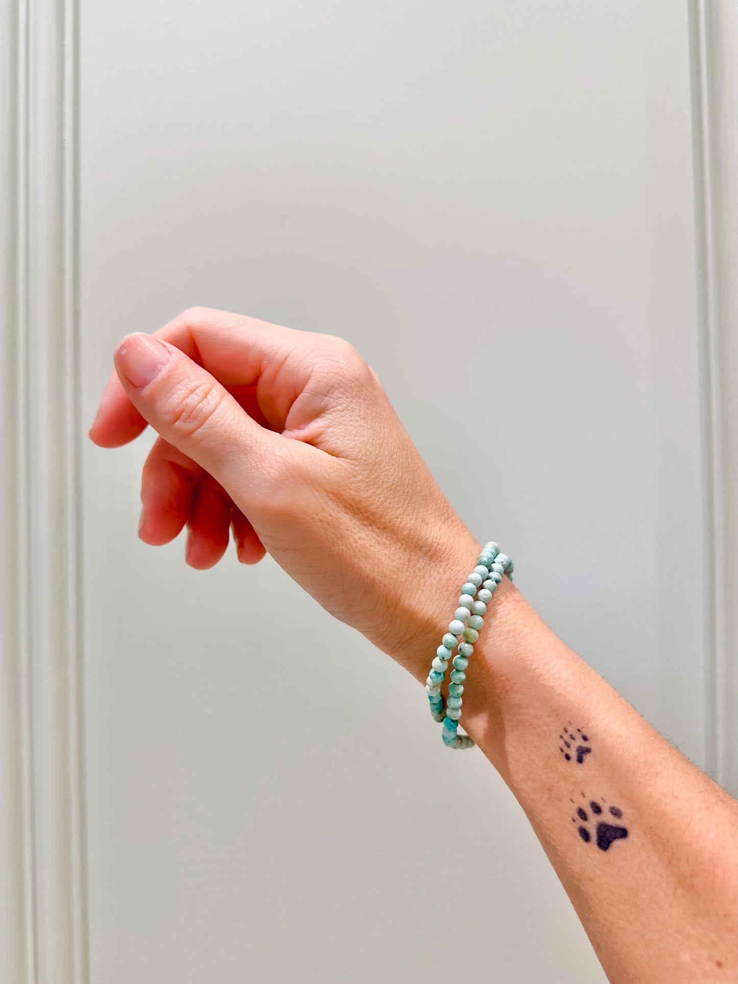 Pulsera de bolas de Turquesa - La Quinta Vidal