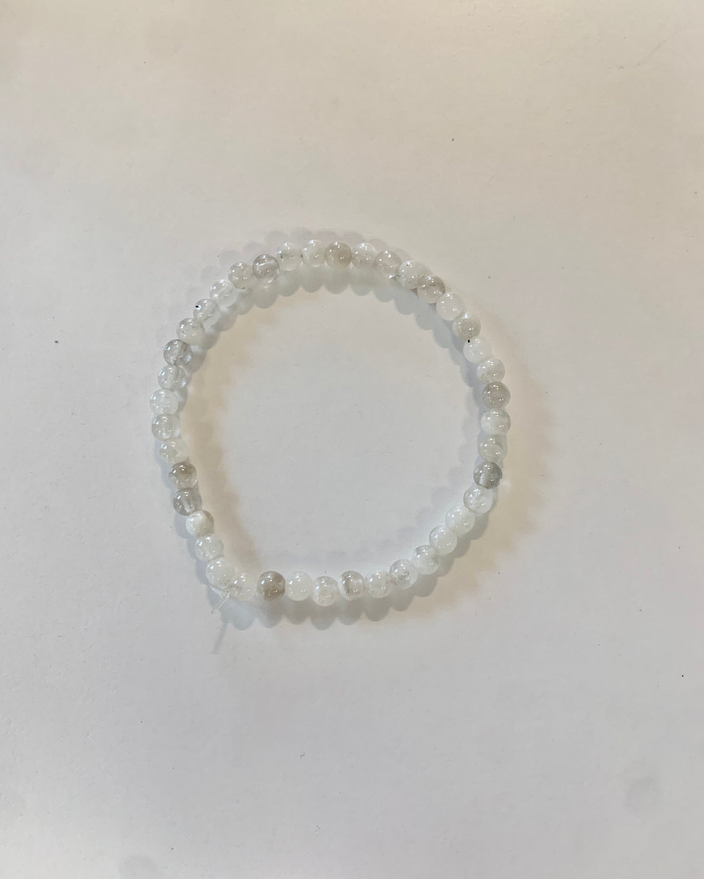 Pulsera de bolas de Piedra Luna