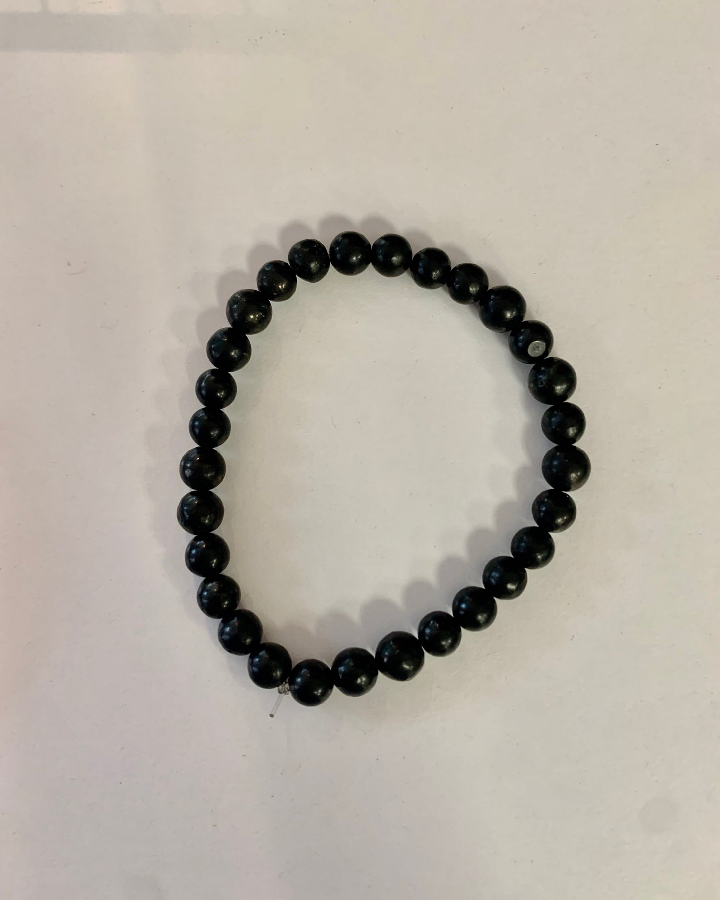 Pulsera de bolas de Shungita