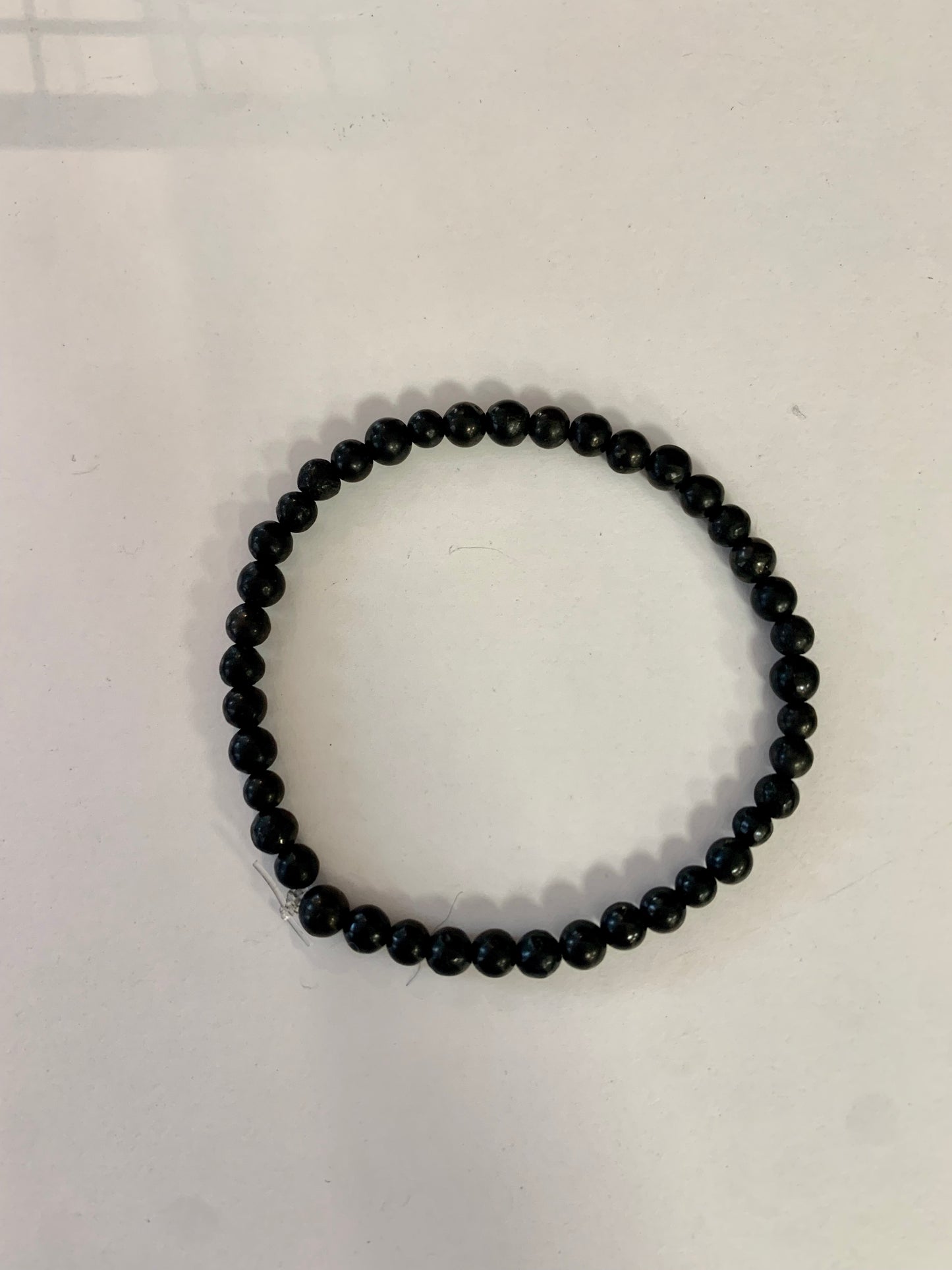 Pulsera de bolas de Shungita