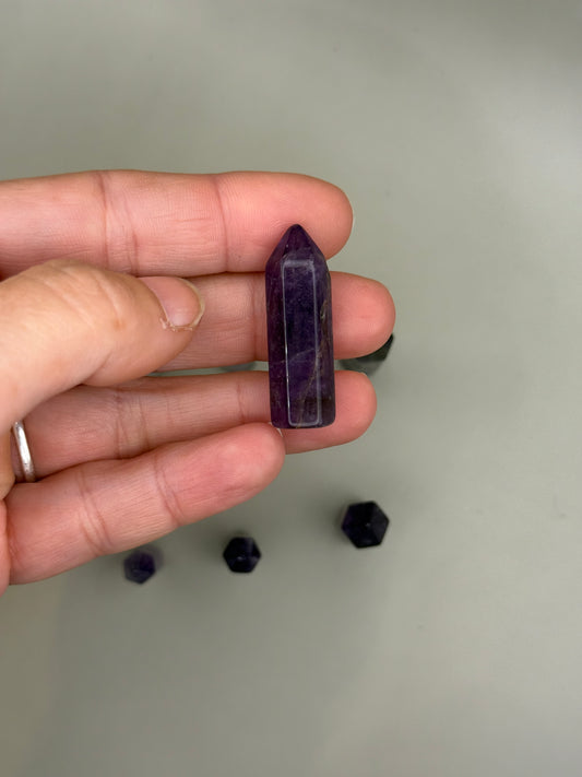 Punta  generador de amatista