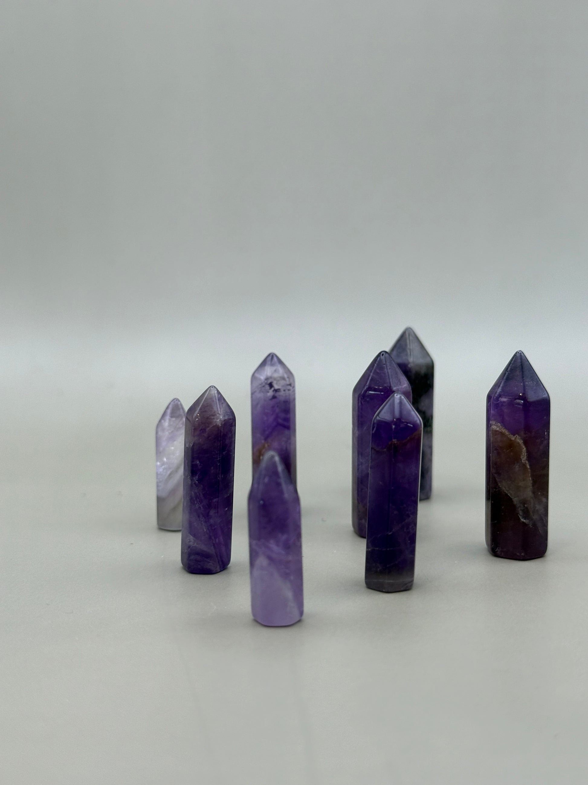 Punta generador de amatista