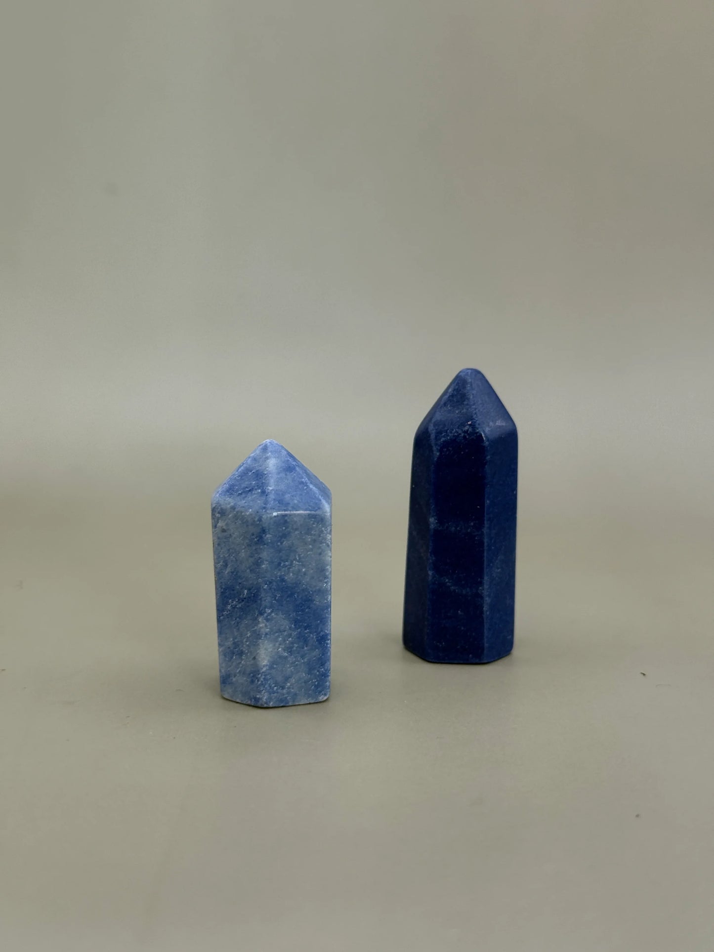 Punta generador de aventurina azul