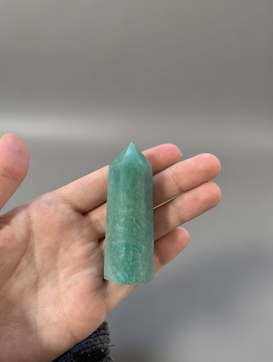 Punta generador de cuarzo verde