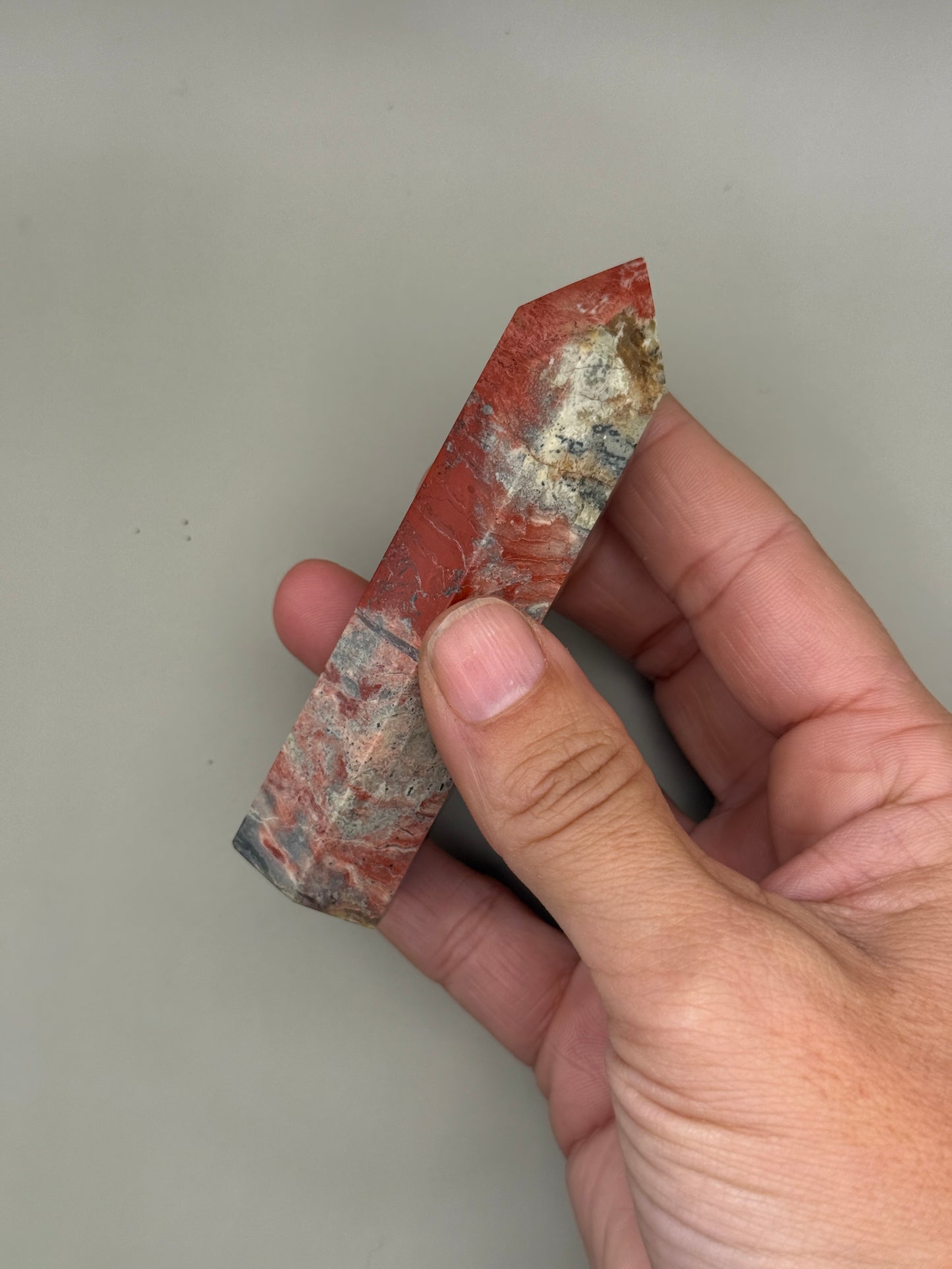 Punta generador de mineral de Jaspe Océano