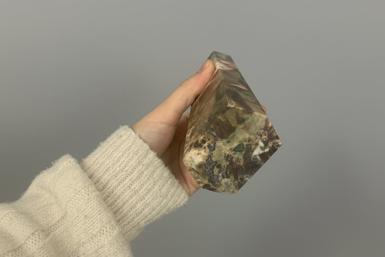 Punta generadora de ágata encaje loca