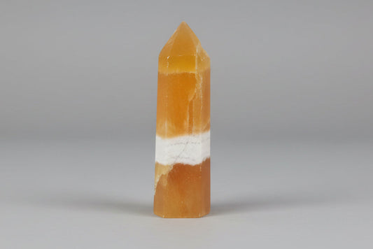 Punta generadora de Calcita Naranja