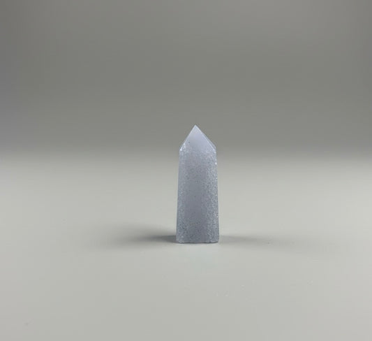 Punta generadora de celestina cristalizada