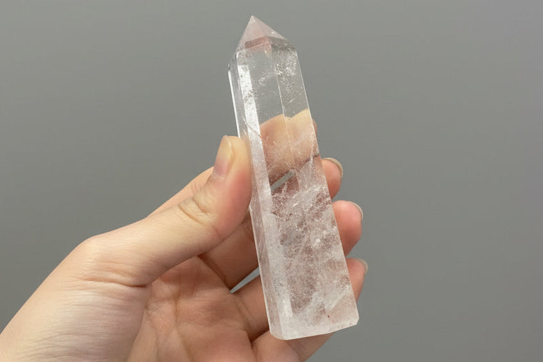 Punta generadora de cuarzo cristal 