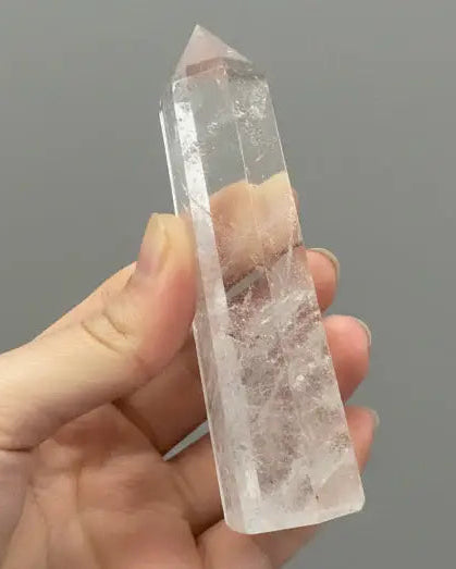 Punta generadora de cuarzo cristal 