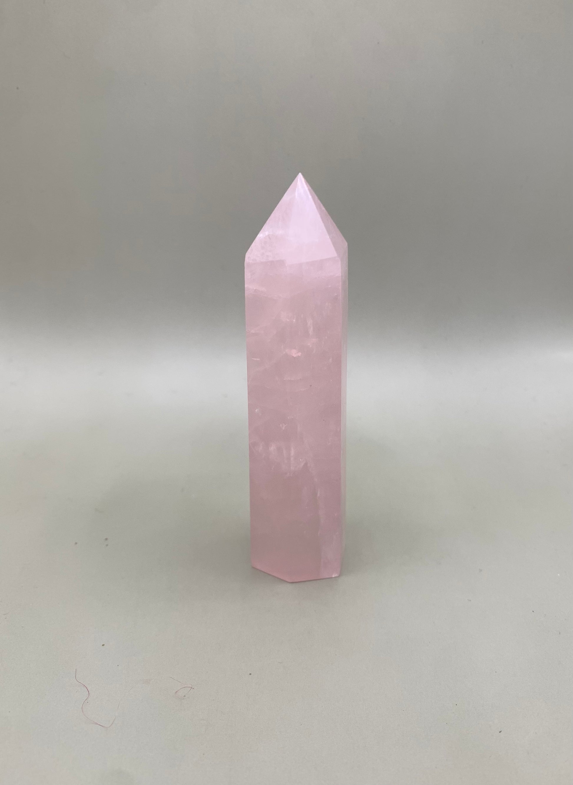 Punta generadora de cuarzo rosa