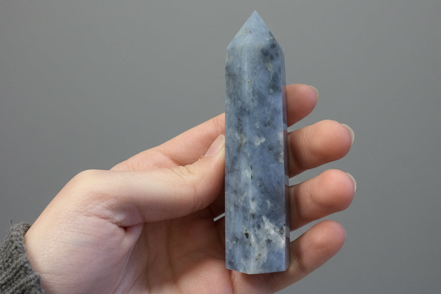 Punta generadora de ópalo azul