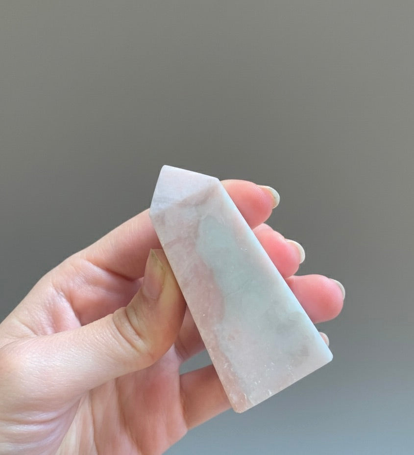 Punta generadora de ópalo rosa