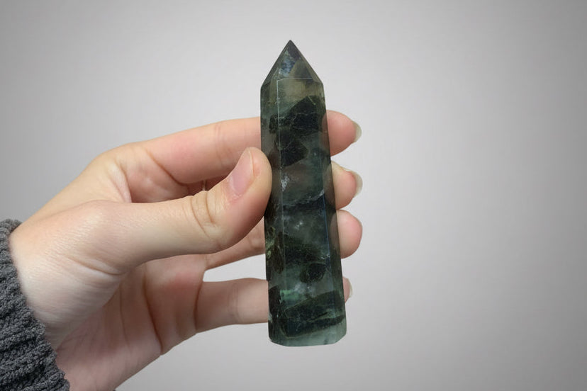 Punta generadora de prehenita