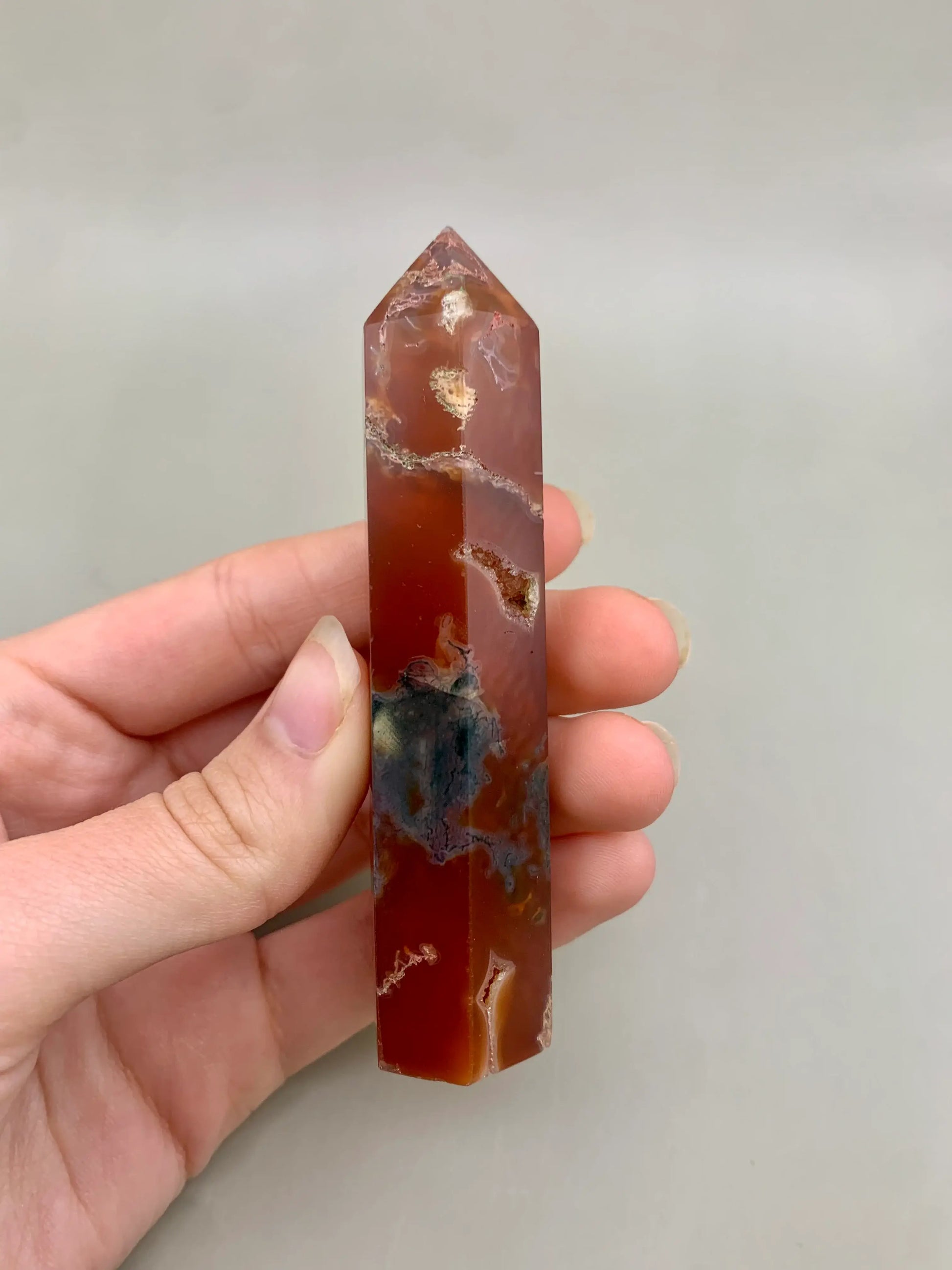 Punta generadora de sardonyx