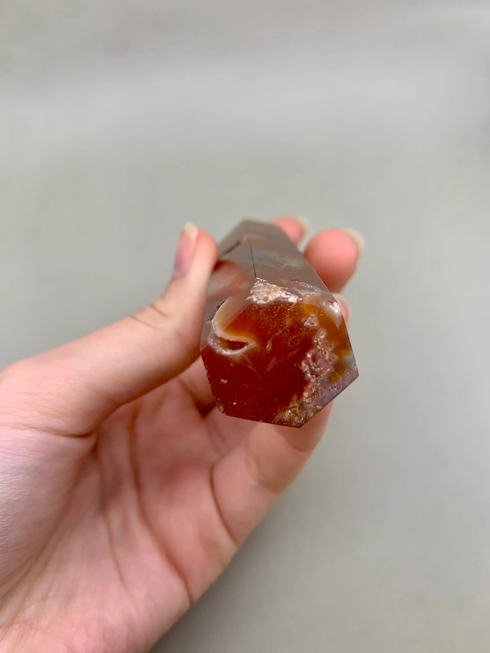 Punta generadora de sardonyx