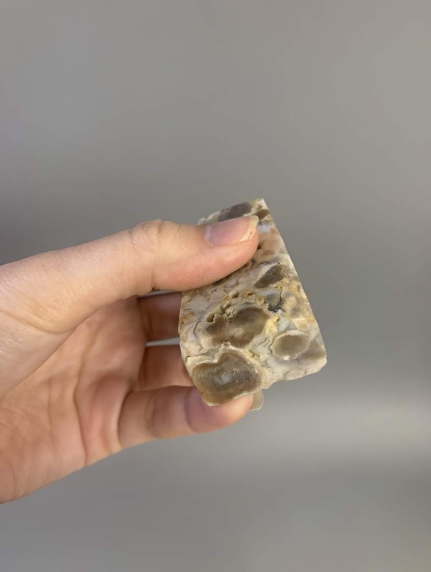 Punta Generadora de Calcedonia Denditrica